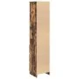 Aparador alto roble ahumado 37,5x35x180 cm madera de ingeniería de , Aparadores - Ref: Foro24-861665, Precio: 93,70 €, Descue...