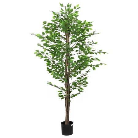 Planta Ficus Artificial 1260 Hojas 200 cm Verde de , Flora artificial - Ref: Foro24-4103587, Precio: 89,43 €, Descuento: %