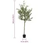 Árbol de olivo artificial con 700 hojas verde 180 cm de , Flora artificial - Ref: Foro24-4103572, Precio: 89,64 €, Descuento: %