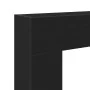 Borde de chimenea madera ingeniería roble negro 81x18x82 cm de , Accesorios para hornos de leña y chimeneas - Ref: Foro24-865...