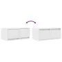 Muebles de TV 2 uds Blanco 60x31x25,5 cm Madera de ingeniería de , Muebles TV - Ref: Foro24-861491, Precio: 82,91 €, Descuent...