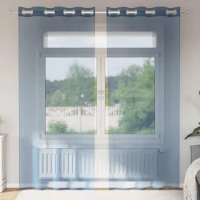 Gauze curtains with eyelets 2 units royal blue by , Curtains and curtains - Ref: Foro24-4102115, Price: 14,79 €, Discount: %