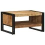 Mesa de centro 70x50x38 cm madera maciza de mango de , Mesas de centro - Ref: Foro24-4102709, Precio: 118,13 €, Descuento: %