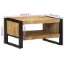 Mesa de centro 70x50x38 cm madera maciza de mango de , Mesas de centro - Ref: Foro24-4102709, Precio: 118,13 €, Descuento: %