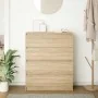 Aparador roble Sonoma 80x35x99 cm madera de ingeniería de , Aparadores - Ref: Foro24-3328482, Precio: 127,06 €, Descuento: %
