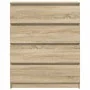 Aparador roble Sonoma 80x35x99 cm madera de ingeniería de , Aparadores - Ref: Foro24-3328482, Precio: 127,06 €, Descuento: %