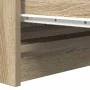 Aparador roble Sonoma 80x35x99 cm madera de ingeniería de , Aparadores - Ref: Foro24-3328482, Precio: 127,06 €, Descuento: %