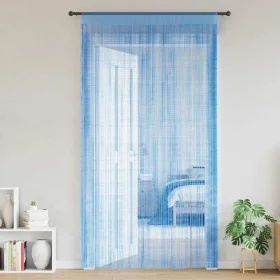 Cortinas de tiras 2 uds azul claro 140x250 cm by , Curtains and curtains - Ref: Foro24-4102046, Price: 17,01 €, Discount: %