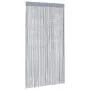 Cortinas de tiras 2 uds gris claro 140x250 cm de , Cortinas y visillos - Ref: Foro24-4102050, Precio: 17,90 €, Descuento: %
