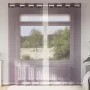 Gauze curtains with eyelets 2 units purple 140x225 cm by , Curtains and curtains - Ref: Foro24-4102103, Price: 14,79 €, Disco...