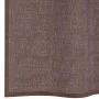 Cortinas de gasa con ojales 2 uds marrón 140x225 cm de , Cortinas y visillos - Ref: Foro24-4102067, Precio: 14,79 €, Descuent...