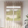Light brown chiffon curtains with eyelets, 2 units by , Curtains and curtains - Ref: Foro24-4102129, Price: 15,29 €, Discount: %