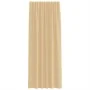 Cortinas de gasa con trabillas 2 uds arena 140x245 cm de , Cortinas y visillos - Ref: Foro24-4102309, Precio: 14,92 €, Descue...