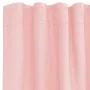 Cortinas de gasa con trabillas 2 uds rosa 140x175 cm de , Cortinas y visillos - Ref: Foro24-4102287, Precio: 13,65 €, Descuen...