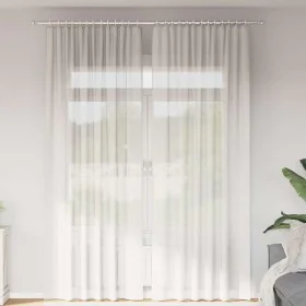 Cortinas de gasa con trabillas 2 uds. color blanco 140x260 cm de , Cortinas y visillos - Ref: Foro24-4102335, Precio: 15,34 €...