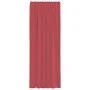 Cortinas de gasa con trabillas 2 uds rojo vino 140x260 cm de , Cortinas y visillos - Ref: Foro24-4102340, Precio: 15,26 €, De...