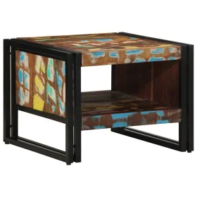 Mesa de centro multicolor 50x50x38 cm madera maciza reciclada de , Mesas de centro - Ref: Foro24-4102714, Precio: 96,84 €, De...