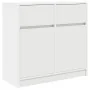 Aparador con cajón blanco 80x34x76 cm madera de ingeniería de , Aparadores - Ref: Foro24-861535, Precio: 88,16 €, Descuento: %