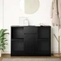 Sideboard mit schwarzer Eiche-Schublade 101x35x76 cm Ingenieurholz von , Sideboards - Ref: Foro24-861563, Preis: 94,34 €, Rab...