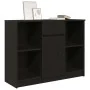 Sideboard mit schwarzer Eiche-Schublade 101x35x76 cm Ingenieurholz von , Sideboards - Ref: Foro24-861563, Preis: 94,34 €, Rab...