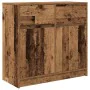 Aparador con cajón madera antigua 80x34x76cm Madera ingeniería de , Aparadores - Ref: Foro24-861542, Precio: 84,23 €, Descuen...