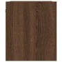 Mesilla de noche de pared roble marrón 38x34x40 cm de , Mesitas de noche - Ref: Foro24-861259, Precio: 48,10 €, Descuento: %