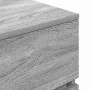 Mesillas de noche con 3 cajones 2 uds gris Sonoma 39x35x65 cm de , Mesitas de noche - Ref: Foro24-861348, Precio: 106,33 €, D...