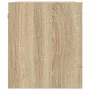 Mesillas de noche de pared 2 uds roble Sonoma 38x34x40 cm de , Mesitas de noche - Ref: Foro24-861252, Precio: 81,63 €, Descue...