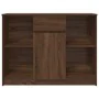 Aparador con cajón roble marrón 101x35x76 cm madera ingeniería von , Sideboards - Ref: Foro24-861568, Preis: 91,33 €, Rabatt: %