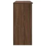 Aparador con cajón roble marrón 101x35x76 cm madera ingeniería von , Sideboards - Ref: Foro24-861568, Preis: 91,33 €, Rabatt: %