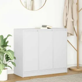 Aparador de madera de ingeniería blanco 85x34x76 cm de , Aparadores - Ref: Foro24-861625, Precio: 93,92 €, Descuento: %