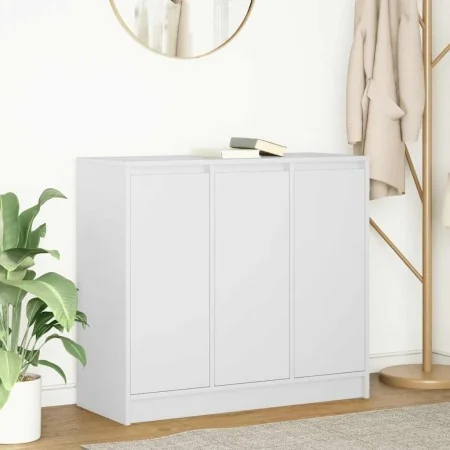 Aparador de madera de ingeniería blanco 85x34x76 cm de , Aparadores - Ref: Foro24-861625, Precio: 93,92 €, Descuento: %