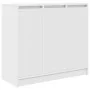 Aparador de madera de ingeniería blanco 85x34x76 cm de , Aparadores - Ref: Foro24-861625, Precio: 93,92 €, Descuento: %