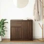 Aparador con cajón roble marrón 71x35x65 cm madera ingeniería de , Aparadores - Ref: Foro24-861604, Precio: 75,85 €, Descuent...