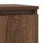 Aparador con cajón roble marrón 71x35x65 cm madera ingeniería de , Aparadores - Ref: Foro24-861604, Precio: 75,85 €, Descuent...