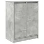 Aparador de madera de ingeniería gris hormigón 57x34x76 cm de , Aparadores - Ref: Foro24-861619, Precio: 70,16 €, Descuento: %