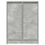 Aparador de madera de ingeniería gris hormigón 57x34x76 cm de , Aparadores - Ref: Foro24-861619, Precio: 70,16 €, Descuento: %