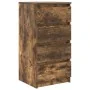 Aparador roble ahumado 37,5x35x76 cm madera de ingeniería de , Aparadores - Ref: Foro24-861755, Precio: 72,98 €, Descuento: %