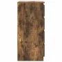 Aparador roble ahumado 37,5x35x76 cm madera de ingeniería de , Aparadores - Ref: Foro24-861755, Precio: 72,98 €, Descuento: %