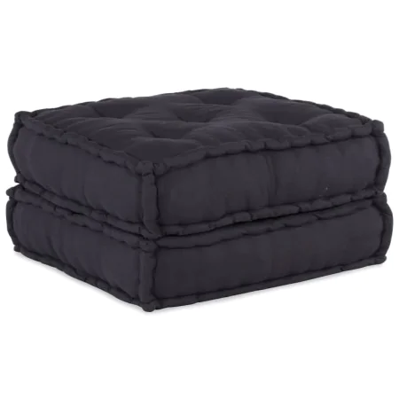 Puf modular tela antracita 70x70x36 cm de , Cojines para sillas y sofás - Ref: Foro24-4019027, Precio: 117,18 €, Descuento: %
