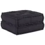 Puf modular tela antracita 70x70x36 cm de , Cojines para sillas y sofás - Ref: Foro24-4019027, Precio: 117,18 €, Descuento: %