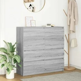 Aparador Sonoma gris 100x35x99 cm madera de ingeniería de , Aparadores - Ref: Foro24-3328494, Precio: 160,59 €, Descuento: %