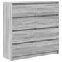 Aparador Sonoma gris 100x35x99 cm madera de ingeniería de , Aparadores - Ref: Foro24-3328494, Precio: 160,59 €, Descuento: %