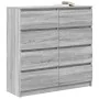 Aparador Sonoma gris 100x35x99 cm madera de ingeniería de , Aparadores - Ref: Foro24-3328494, Precio: 160,59 €, Descuento: %