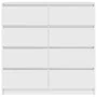 Aparador blanco 100x35x99 cm madera de ingeniería de , Aparadores - Ref: Foro24-3328489, Precio: 156,62 €, Descuento: %
