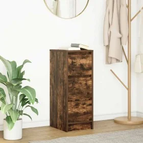 Smoked oak sideboard 29.5x34x76 cm engineered wood by , Sideboards - Ref: Foro24-861638, Price: 61,08 €, Discount: %
