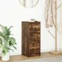 Smoked oak sideboard 29.5x34x76 cm engineered wood by , Sideboards - Ref: Foro24-861638, Price: 61,08 €, Discount: %