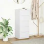 Aparador con cajones blanco 37,5x35x99 cm madera de ingeniería de , Aparadores - Ref: Foro24-861760, Precio: 95,72 €, Descuen...