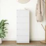 Aparador con cajones blanco 37,5x35x99 cm madera de ingeniería de , Aparadores - Ref: Foro24-861760, Precio: 95,72 €, Descuen...