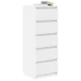 Aparador con cajones blanco 37,5x35x99 cm madera de ingeniería de , Aparadores - Ref: Foro24-861760, Precio: 95,72 €, Descuen...